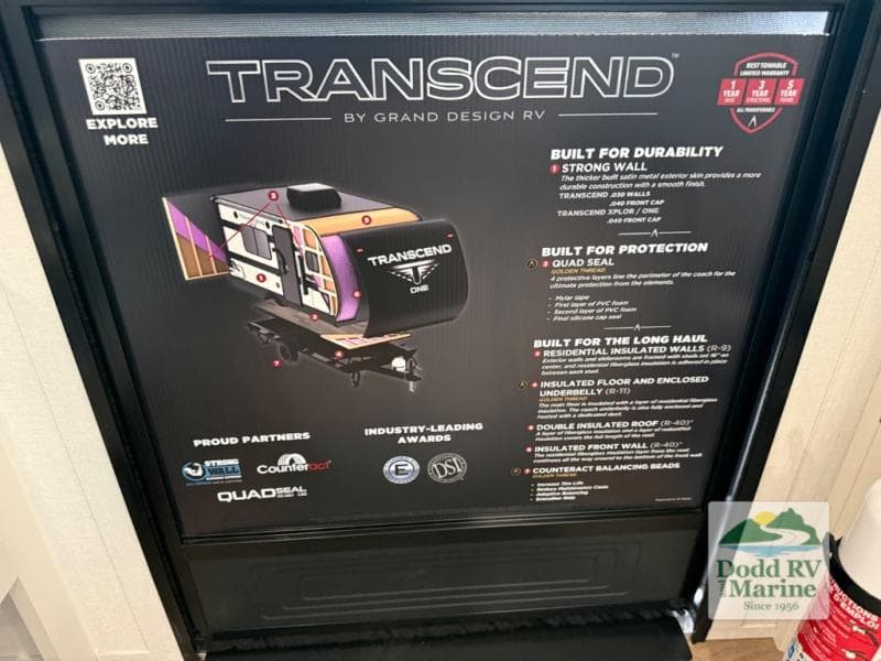 New 2027 Grand Design TRANSCEND ONE 161DB - photo - 38
