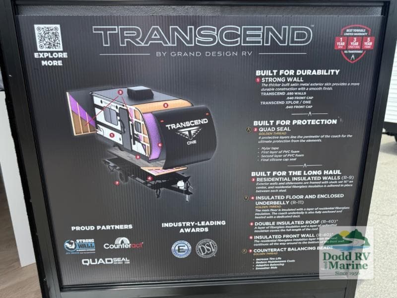 New 2027 Grand Design TRANSCEND LITE 121RBL - photo - 33