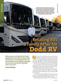 Retailing RVs - A Family Affair for Dodd RV & Marine